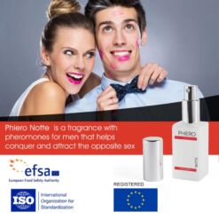 Comprar 500 COSMETICS - PHIERO NOTTE PERFUME CON FEROMONAS MASCULINO al mejor precio - Envíos Discretos