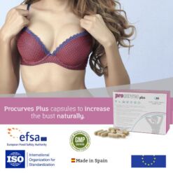Comprar 500 COSMETICS - PROCURVES PILLS CÁPSULAS PARA AUMENTO PECHO al mejor precio - Envíos Discretos
