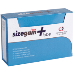 Comprar 500 COSMETICS - SIZEGAIN PLUS LUBE LUBRICANTE EFECTO FRIO al mejor precio - Envíos Discretos