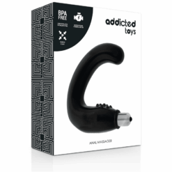 Comprar ADDICTED TOYS - ANAL MASSAGER NEGRO al mejor precio - Envíos Discretos