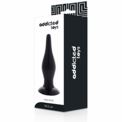 Comprar ADDICTED TOYS - ANAL PLUG 14.5 CM NEGRO al mejor precio - Envíos Discretos