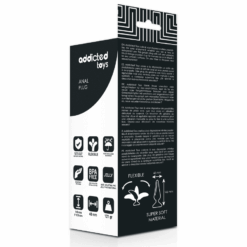 Comprar ADDICTED TOYS - ANAL PLUG 14.5 CM NEGRO al mejor precio - Envíos Discretos