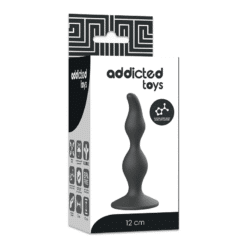 Comprar ADDICTED TOYS - ANAL SEXUAL PLUG 12 CM NEGRO al mejor precio - Envíos Discretos