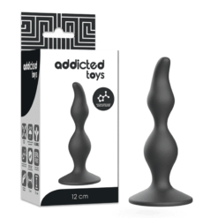 Comprar ADDICTED TOYS - ANAL SEXUAL PLUG 12 CM NEGRO al mejor precio - Envíos Discretos