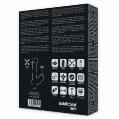 Comprar ADDICTED TOYS - ESTIMULADOR ANAL PROSTATA SILICONA P-SPOT VIBE al mejor precio - Envíos Discretos