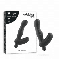 Comprar ADDICTED TOYS - ESTIMULADOR ANAL PROSTATA SILICONA P-SPOT VIBE al mejor precio - Envíos Discretos