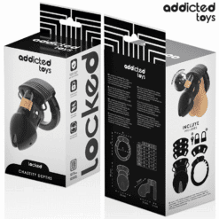Comprar ADDICTED TOYS LOCKED - CHASTITY DEPTHS JAULA PARA PENE 7,5 CM al mejor precio - Envíos Discretos