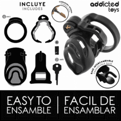 Comprar ADDICTED TOYS LOCKED - ETERNAL LOCK JAULA PARA PENE 9 CM al mejor precio - Envíos Discretos