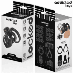 Comprar ADDICTED TOYS LOCKED - ETERNAL LOCK JAULA PARA PENE 9 CM al mejor precio - Envíos Discretos