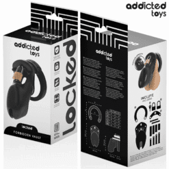 Comprar ADDICTED TOYS LOCKED - FORBIDDEN VAULT JAULA PARA PENE 10 CM al mejor precio - Envíos Discretos