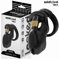 Comprar ADDICTED TOYS LOCKED - FORBIDDEN VAULT JAULA PARA PENE 10 CM al mejor precio - Envíos Discretos