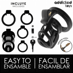 Comprar ADDICTED TOYS LOCKED - GILDEN CAGE JAULA PARA PENE DE SILICONA 8,5 CM al mejor precio - Envíos Discretos