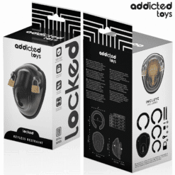 Comprar ADDICTED TOYS LOCKED - KEYLESS RESTRAINT JAULA PARA PENE 11,5 CM al mejor precio - Envíos Discretos