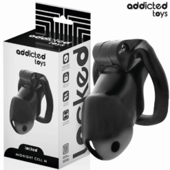 Comprar ADDICTED TOYS LOCKED - MINDNIGHT CELL JAULA PARA PENE 4.2 CM TALLA M al mejor precio - Envíos Discretos