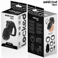 Comprar ADDICTED TOYS LOCKED - MINDNIGHT CELL JAULA PARA PENE TALLA L al mejor precio - Envíos Discretos
