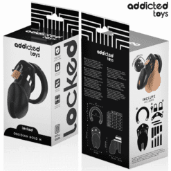 Comprar ADDICTED TOYS LOCKED - OBSIDIAN HOLD JAULA PARA PENE TALLA M al mejor precio - Envíos Discretos