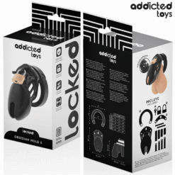 Comprar ADDICTED TOYS LOCKED - OBSIDIAN HOLD JAULA PARA PENE TALLA S al mejor precio - Envíos Discretos
