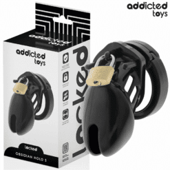 Comprar ADDICTED TOYS LOCKED - OBSIDIAN HOLD JAULA PARA PENE TALLA S al mejor precio - Envíos Discretos