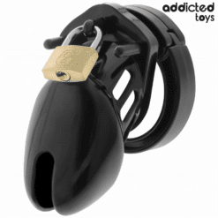 Comprar ADDICTED TOYS LOCKED - OBSIDIAN HOLD JAULA PARA PENE TALLA S al mejor precio - Envíos Discretos