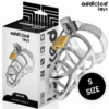 Comprar ADDICTED TOYS LOCKED - SILVER LOCK JAULA PARA PENE DE METAL TALLA S al mejor precio - Envíos Discretos