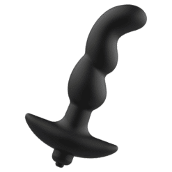 Comprar ADDICTED TOYS - MASAJEADOR ANAL CON VIBRACIÓN NEGRO MODELO 2 al mejor precio - Envíos Discretos