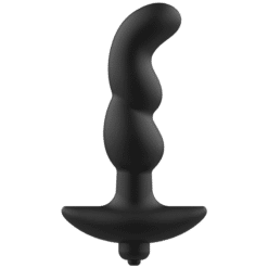 Comprar ADDICTED TOYS - MASAJEADOR ANAL CON VIBRACIÓN NEGRO MODELO 2 al mejor precio - Envíos Discretos