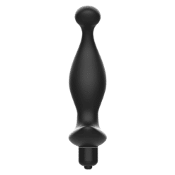 Comprar ADDICTED TOYS - MASAJEADOR ANAL CON VIBRACIÓN NEGRO MODELO 1 al mejor precio - Envíos Discretos