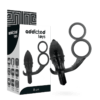 Comprar ADDICTED TOYS - PLUG ANAL CON ANILLA DOBLE NEGRO al mejor precio - Envíos Discretos