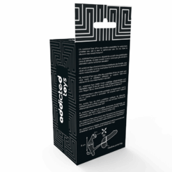 Comprar ADDICTED TOYS - PLUG ANAL CON ANILLA DOBLE PENE Y TESTÍCULOS NEGRO al mejor precio - Envíos Discretos