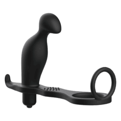 Comprar ADDICTED TOYS - PLUG ANAL CON ANILLO SILICONA NEGRO 12 CM al mejor precio - Envíos Discretos