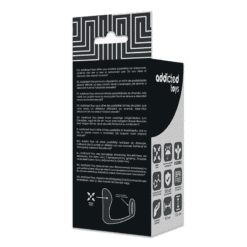 Comprar ADDICTED TOYS - PLUG ANAL CON ANILLO SILICONA NEGRO al mejor precio - Envíos Discretos