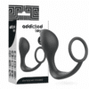 Comprar ADDICTED TOYS - PLUG ANAL CON ANILLO SILICONA NEGRO al mejor precio - Envíos Discretos