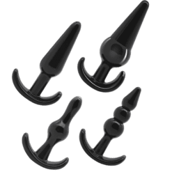 Comprar ADDICTED TOYS - SET 4 PLUGS ANALES al mejor precio - Envíos Discretos