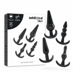Comprar ADDICTED TOYS - SET 4 PLUGS ANALES al mejor precio - Envíos Discretos