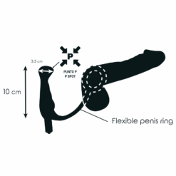 Comprar ADDICTED TOYS - VIBRADOR PROSTÁTICO NEGRO 10 CM al mejor precio - Envíos Discretos