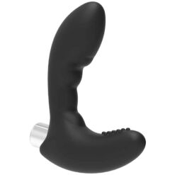 Comprar ADDICTED TOYS - VIBRADOR PROSTÁTICO RECARGABLE MODEL 4 - NEGRO al mejor precio - Envíos Discretos