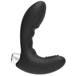 Comprar ADDICTED TOYS - VIBRADOR PROSTÁTICO RECARGABLE MODEL 4 - NEGRO al mejor precio - Envíos Discretos