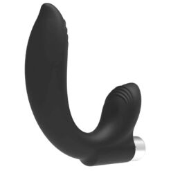 Comprar ADDICTED TOYS - VIBRADOR PROSTÁTICO RECARGABLE MODEL 7 - NEGRO al mejor precio - Envíos Discretos