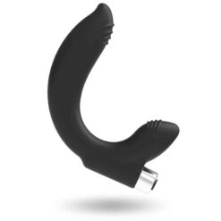 Comprar ADDICTED TOYS - VIBRADOR PROSTÁTICO RECARGABLE MODEL 7 - NEGRO al mejor precio - Envíos Discretos
