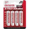 Comprar AIWA - X-TRA ALKALINE PILA ALCALINA AA LR6 BLISTER*4 al mejor precio - Envíos Discretos