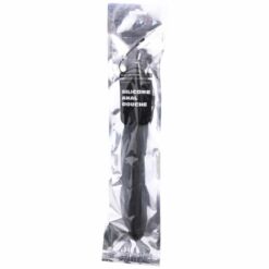 Comprar ALL BLACK - BEADED DUCHA ANAL SILICONA 27 CM al mejor precio - Envíos Discretos