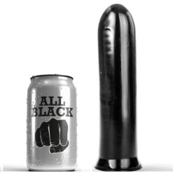 Comprar ALL BLACK - DILDO NEGRO 19 CM al mejor precio - Envíos Discretos