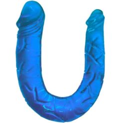 Comprar BAILE - DOUBLE DONG DILDO DOBLE AZUL al mejor precio - Envíos Discretos