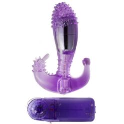Comprar BAILE - ESTIMULADOR LILA VAGINAL Y ANAL CON VIBRACIÓN al mejor precio - Envíos Discretos