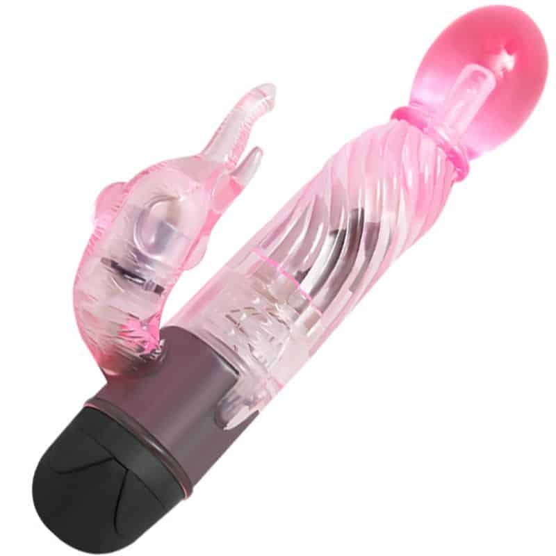 BAILE - GIVE YOU A KIND OF LOVER VIBRADOR CON RABBIT ROSA 10 MODOS - piKanteo | Despierta tu lado más piKante Comprar BAILE - GIVE YOU A KIND OF LOVER VIBRADOR CON RABBIT ROSA 10 MODOS al mejor precio - Envíos Discretos