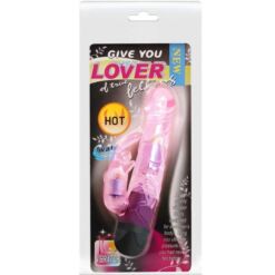 Comprar BAILE - GIVE YOU LOVER VIBRADOR CON RABBIT ROSA al mejor precio - Envíos Discretos