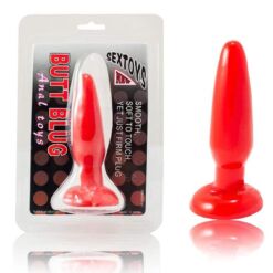 Comprar BAILE - PLUG ANAL PEQUEÑO ROJO 15 CM al mejor precio - Envíos Discretos