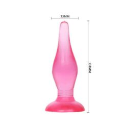 Comprar BAILE - PLUG ANAL TACTO SUAVE LILA 14.2 CM al mejor precio - Envíos Discretos