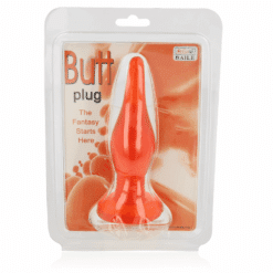 Comprar BAILE - PLUG ANAL TACTO SUAVE ROJO 14.2 CM al mejor precio - Envíos Discretos