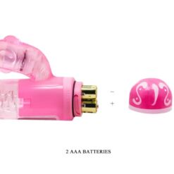 Comprar BAILE - VIBRADOR MULTIVELOCIDAD CON ESTIMULADOR ROSA al mejor precio - Envíos Discretos